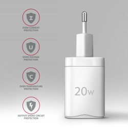 ACU-PQ20W Ładowarka sieciowa 20W QC3.0/AFC/FCP + PD type-C B… | PartsPC.pl