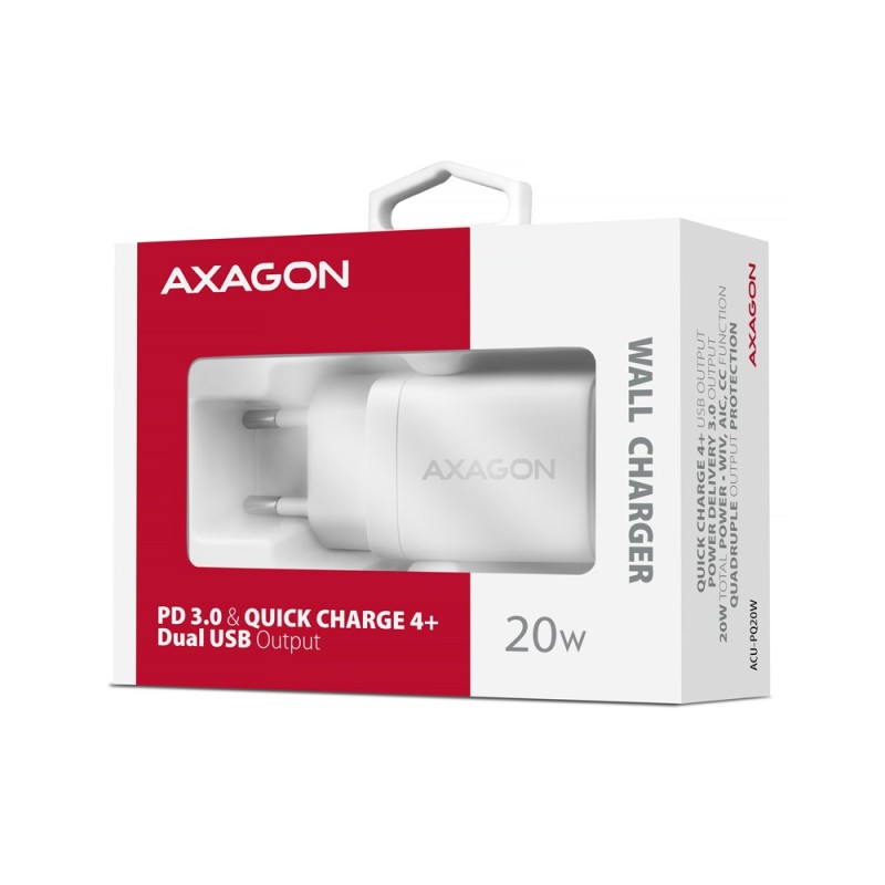 ACU-PQ20W Ładowarka sieciowa 20W QC3.0/AFC/FCP + PD type-C B… | PartsPC.pl
