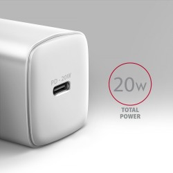 ACU-PD20W Ładowarka sieciowa PD 20W, 1x port USB-C, PD3.0/QC… | PartsPC.pl