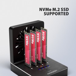ADSA-M2C44 Stacja dokująca USB4 dla 4x M.2 NVMe SSD z funkcj… | PartsPC.pl