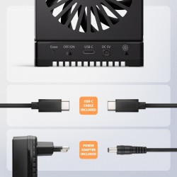 ADSA-M2C44 Stacja dokująca USB4 dla 4x M.2 NVMe SSD z funkcj… | PartsPC.pl