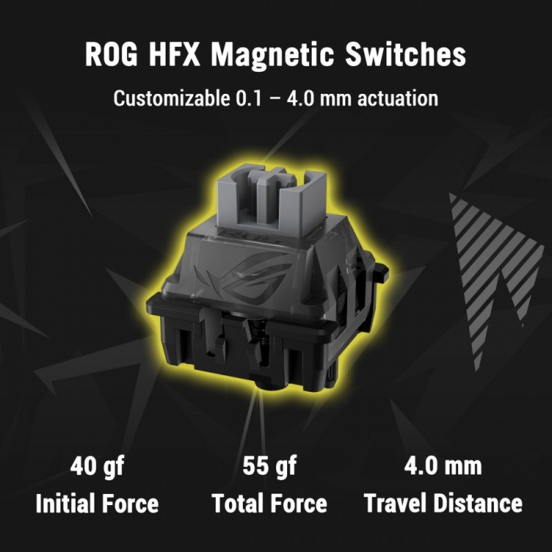 Klawiatura ROG Falchion Ace HFX M606 USB-C-A/8000Hz/N Key | PartsPC.pl