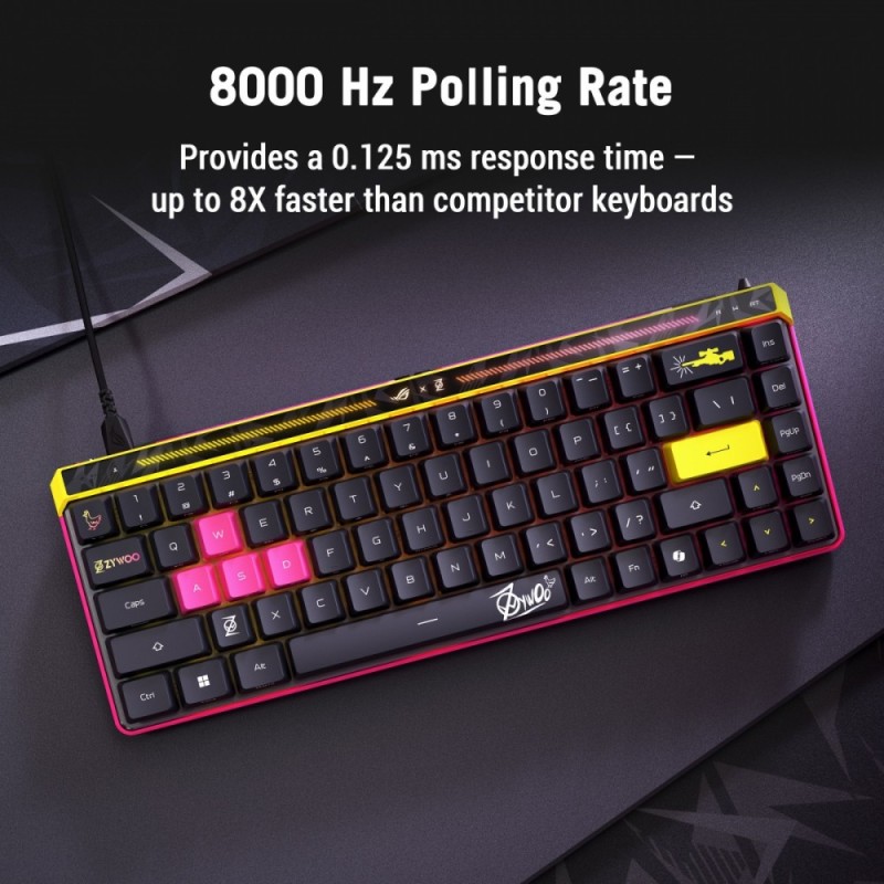 Klawiatura ROG Falchion Ace HFX M606 USB-C-A/8000Hz/N Key | PartsPC.pl