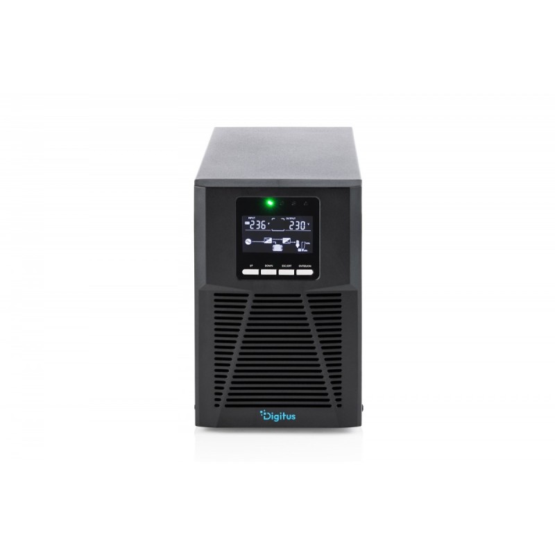 Zasilacz awaryjny UPS Online Tower 19" LCD 1000VA/1000W 2x12… | PartsPC.pl
