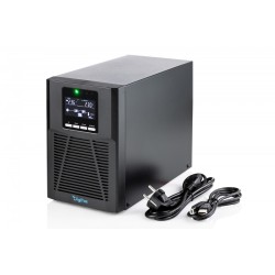 Zasilacz awaryjny UPS Online Tower 19" LCD 1000VA/1000W 2x12… | PartsPC.pl