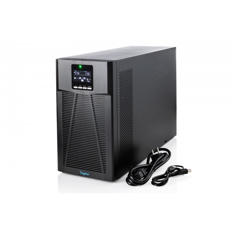 Zasilacz awaryjny UPS Online Tower 19" LCD 2000VA/2000W 4x12… | PartsPC.pl
