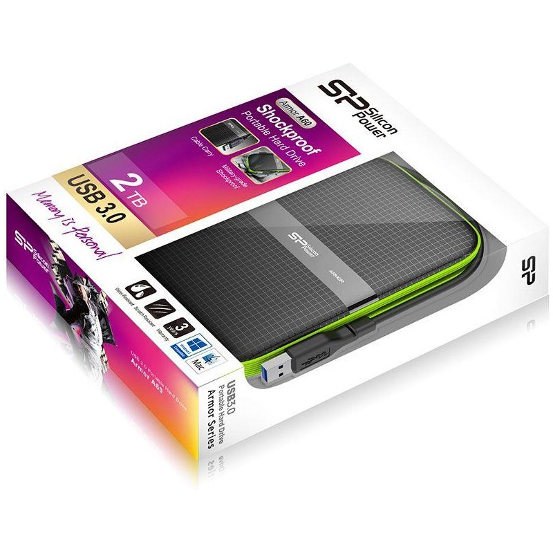 Dysk zewnętrzny Silicon Power ARMOR A60 1TB 2,5" USB 3.0 | PartsPC.pl