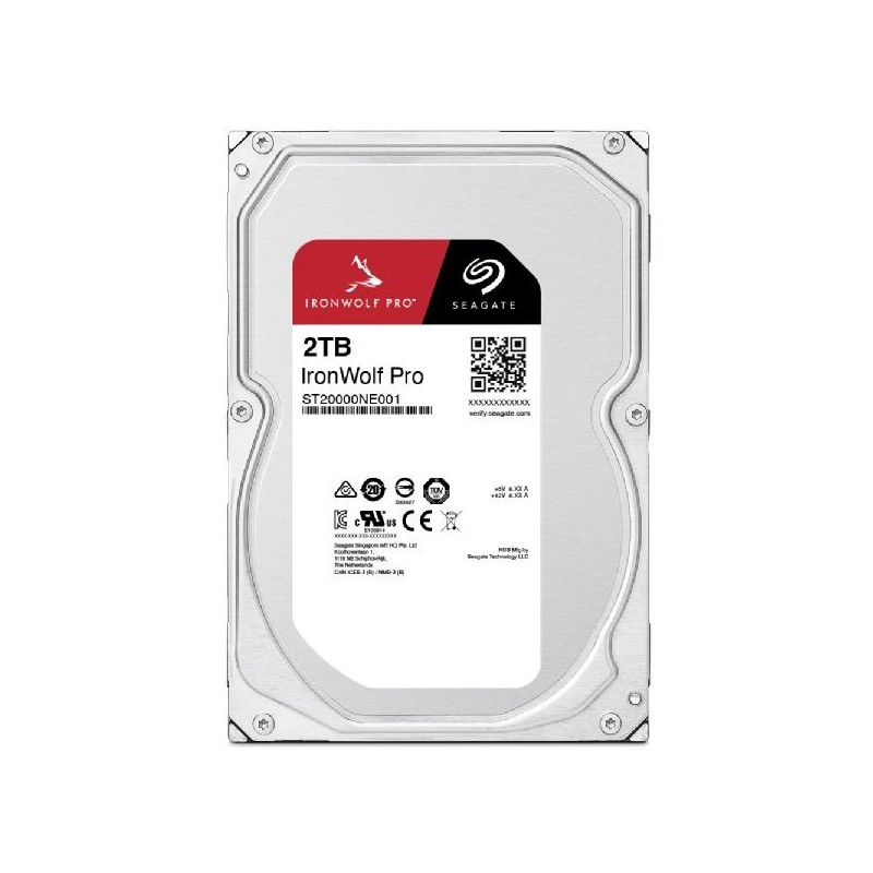 Dysk SEAGATE IronWolf™ PRO ST2000NT001 2TB 3,5" 7200 256MB S… | PartsPC.pl