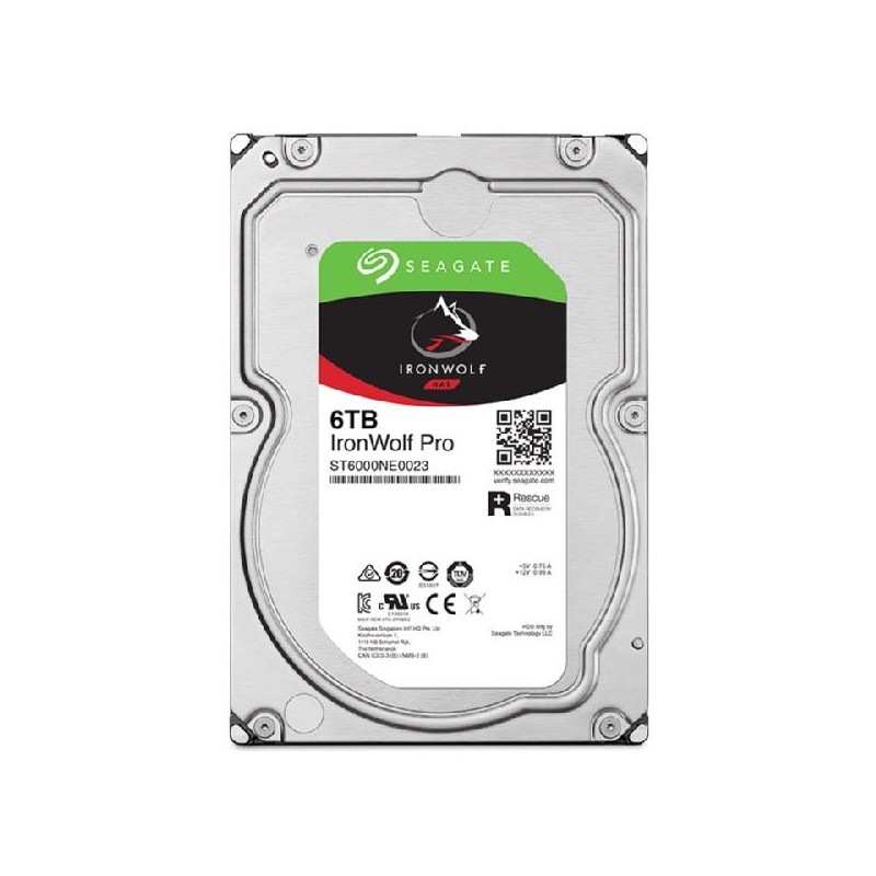 Dysk SEAGATE IronWolf™ PRO ST6000NT001 6TB 7200 256MB SATA I… | PartsPC.pl