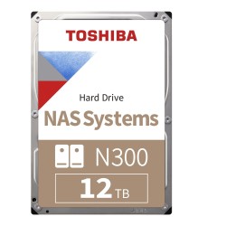 Dysk Toshiba N300 HDWG51CUZSVA 12TB 3,5" 7200 512MB SATA III… | PartsPC.pl
