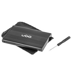 Obudowa na dysk HDD/SSD UGO UKZ-1003 USB 2.0 SATA 2,5" alumi… | PartsPC.pl