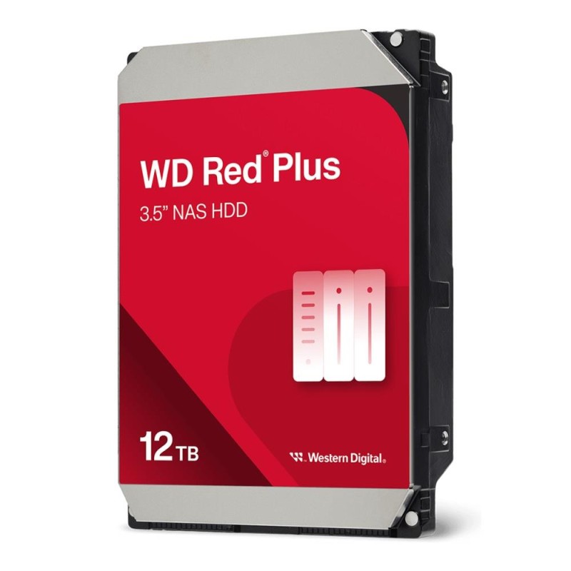 Dysk WD Red™ Plus WD120EFGX 12TB 3,5" 7200 512MB SATA III | PartsPC.pl
