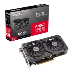 Asus Karta graficzna Dual Radeon RX 7600 EVO OC Edition 8GB … | PartsPC.pl