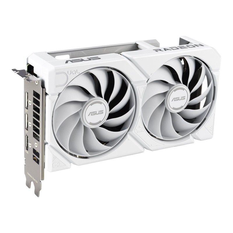 Karta VGA Asus Dual Radeon RX 9060 XT White Edition 16GB GDD… | PartsPC.pl