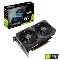 Karta VGA Asus GeForce RTX 3060 DUAL-RTX3060-O12G-V2 12GB GD… | PartsPC.pl