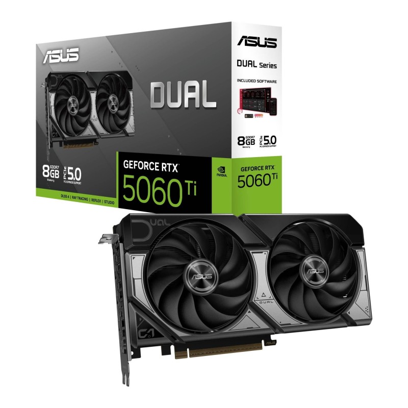Karta VGA Asus GeForce RTX 5060 Ti DUAL-RTX5060TI-8G Dual 8G… | PartsPC.pl