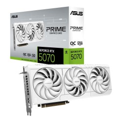 Karta VGA Asus GeForce RTX 5070 PRIME-RTX5070-O12G-WHITE OC … | PartsPC.pl