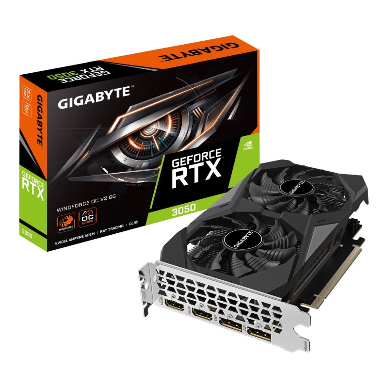 Karta VGA Gigabyte GeForce RTX 3050 WINDFORCE OC V2 6G 6GB G… | PartsPC.pl