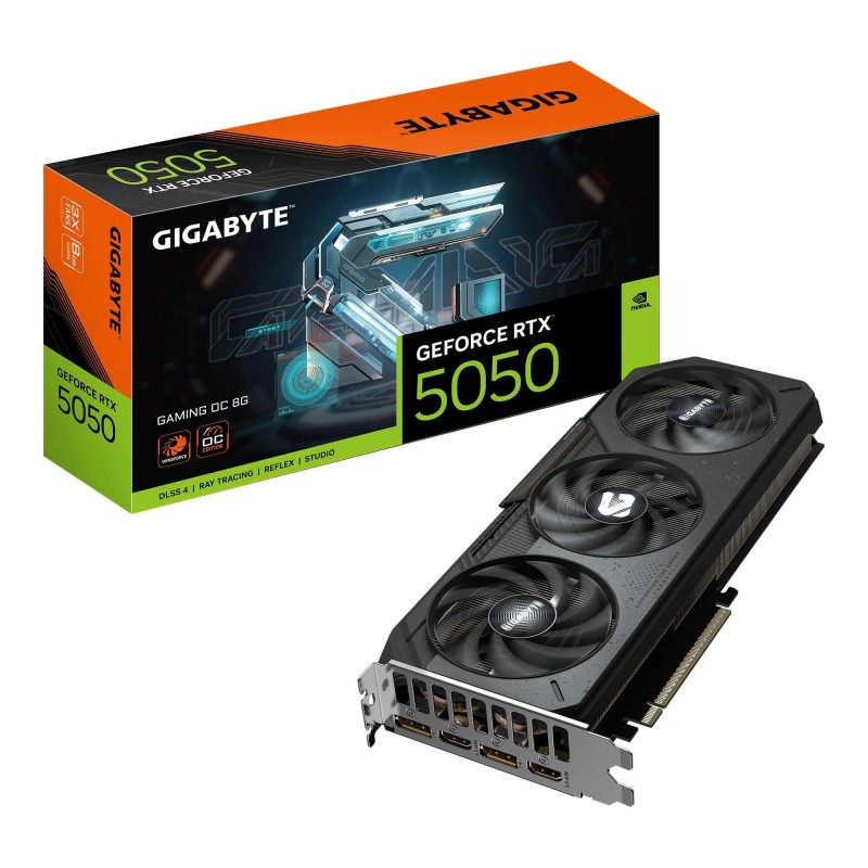 Karta VGA Gigabyte GeForce RTX 5050 GAMING OC 8G 8GB GDDR6 1… | PartsPC.pl