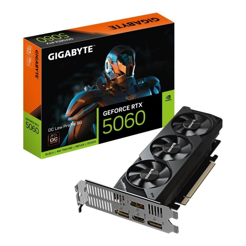 Karta VGA Gigabyte GeForce RTX 5060 OC Low Profile 8G 8GB GDDR7 128bit