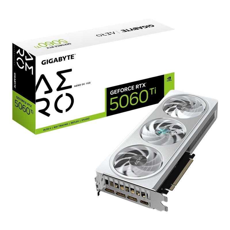 Karta VGA Gigabyte GeForce RTX 5060 Ti AERO OC 16G 16GB GDDR7 128bit