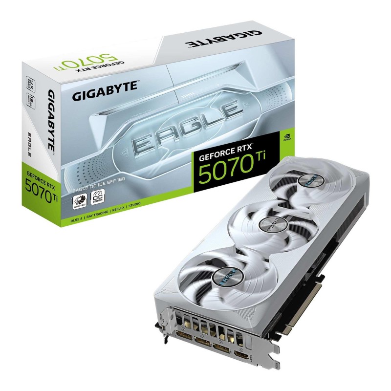Karta VGA Gigabyte GeForce RTX 5070 Ti EAGLE OC ICE SFF 16G … | PartsPC.pl