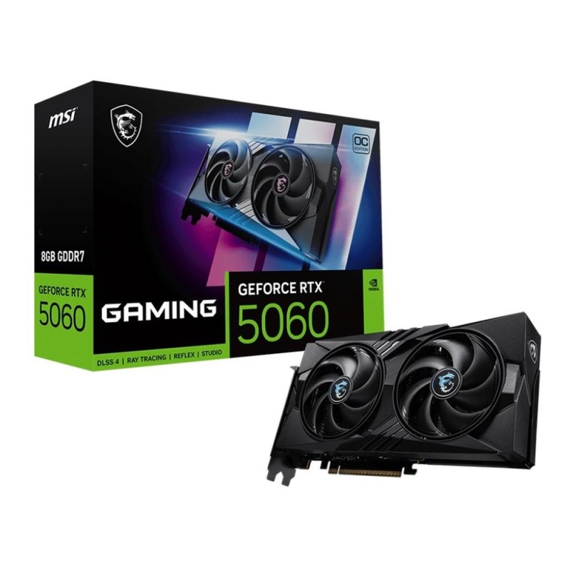MSI Karta graficzna GeForce RTX 5060 8G GAMING OC | PartsPC.pl