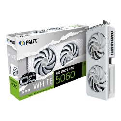 Palit Karta graficzna RTX 5060 WHITE OC 8GB GDDR7 128bit 3DP… | PartsPC.pl