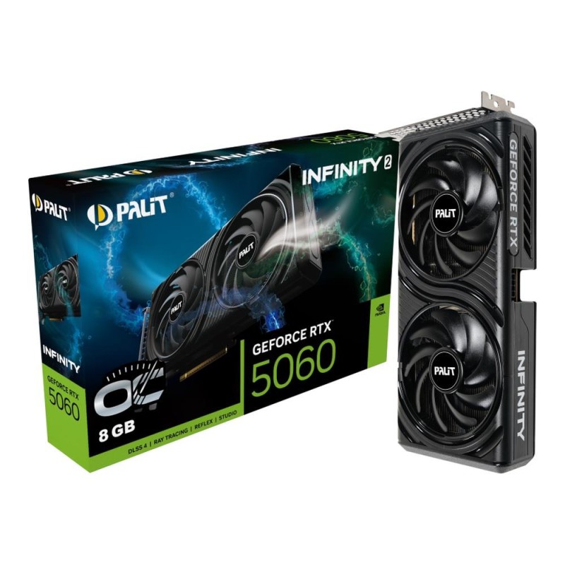 Palit Karta graficzna GeForce RTX 5060 INFINITY 2 OC 8GB GDD… | PartsPC.pl