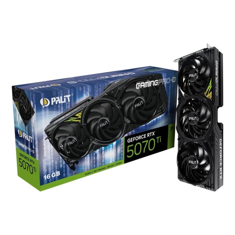 Karta VGA Palit GeForce RTX 5070 Ti GamingPro-S 16GB GDDR7 2… | PartsPC.pl