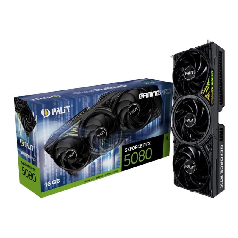 Karta VGA Palit GeForce RTX 5080 GamingPro 16GB GDDR7 256bit… | PartsPC.pl