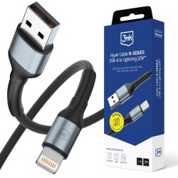 Kabel USB 3mk Hyper Cable N-SERIES USB-A to Lightning 12W 5V… | PartsPC.pl