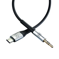 Kabel AUX 3mk AUX Cable USB-C – Jack 3,5 mm | PartsPC.pl