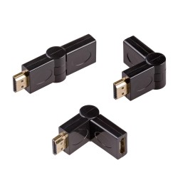 Adapter Akyga AK-AD-40 HDMI /M - HDMI /F kątowy 180 stopni… | PartsPC.pl