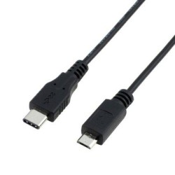 Kabel USB 2.0 Akyga AK-USB-16 micro USB B(M) - USB C(M) 1.0m… | PartsPC.pl