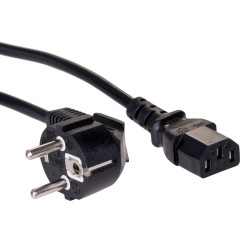 Kabel zasilający Akyga AK-PC-06A CEE 7/7 - IEC C13 250V/50Hz… | PartsPC.pl