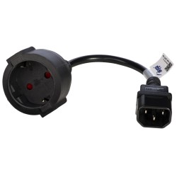 Kabel zasilający Akyga AK-PC-10A IEC C14 CEE 7/4 250V/50Hz 0… | PartsPC.pl