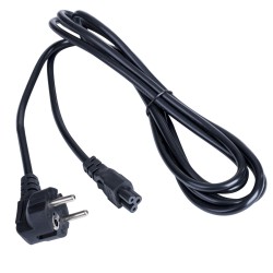 Kabel zasilający Akyga AK-NB-01A CEE 7/7 - IEC C5 do noteboo… | PartsPC.pl