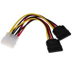 Kabel adapter Akyga AK-CA-16 Molex (M) - 2x SATA (F) 0,15m… | PartsPC.pl