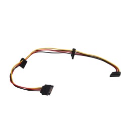 Kabel adapter Akyga AK-CA-41 SATA (M) - 3x SATA (F) 0,15m | PartsPC.pl