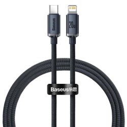 Kabel przewód USB-C / Typ-C - Lightning / iPhone 200cm Baseu… | PartsPC.pl