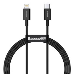 Kabel przewód USB-C / Typ-C - Lightning / iPhone 100cm Baseu… | PartsPC.pl