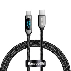 Kabel przewód USB-C PD 2.0 100cm Baseus Display CATSK-B01 Quick Charge 3.0