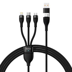 Kabel przewód USB-C 3w1 - USB-C, micro USB, Lightning Baseus… | PartsPC.pl