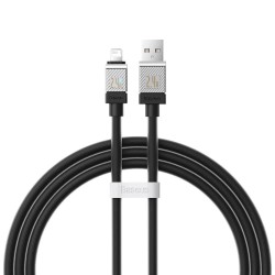 Kabel USB - Lighting Baseus CoolPlay CAKW000501 2m 2,4A czar… | PartsPC.pl