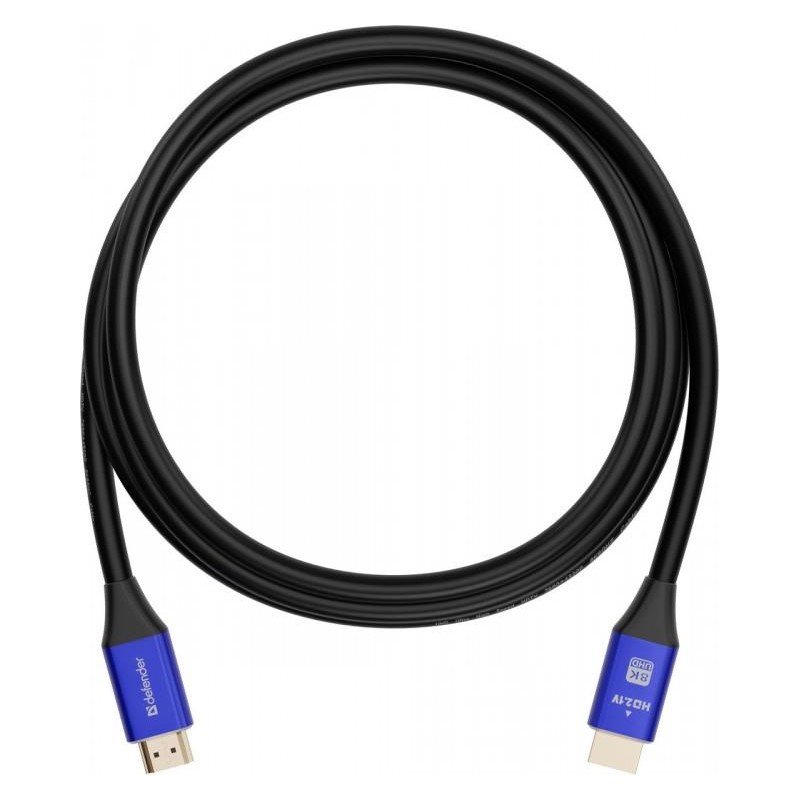 Kabel HDMI-HDMI Defender 2m v2.1 M/M | PartsPC.pl