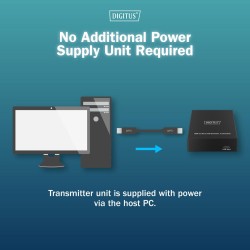 Przedłużacz/Extender DIGITUS USB 3.1 Gen1 po skrętce kat.6A … | PartsPC.pl