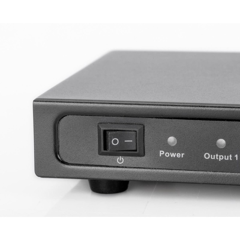 Rozdzielacz/Splitter HDMI DIGITUS 8-portowy 1080p 60Hz FHD HDCP1.2 audio