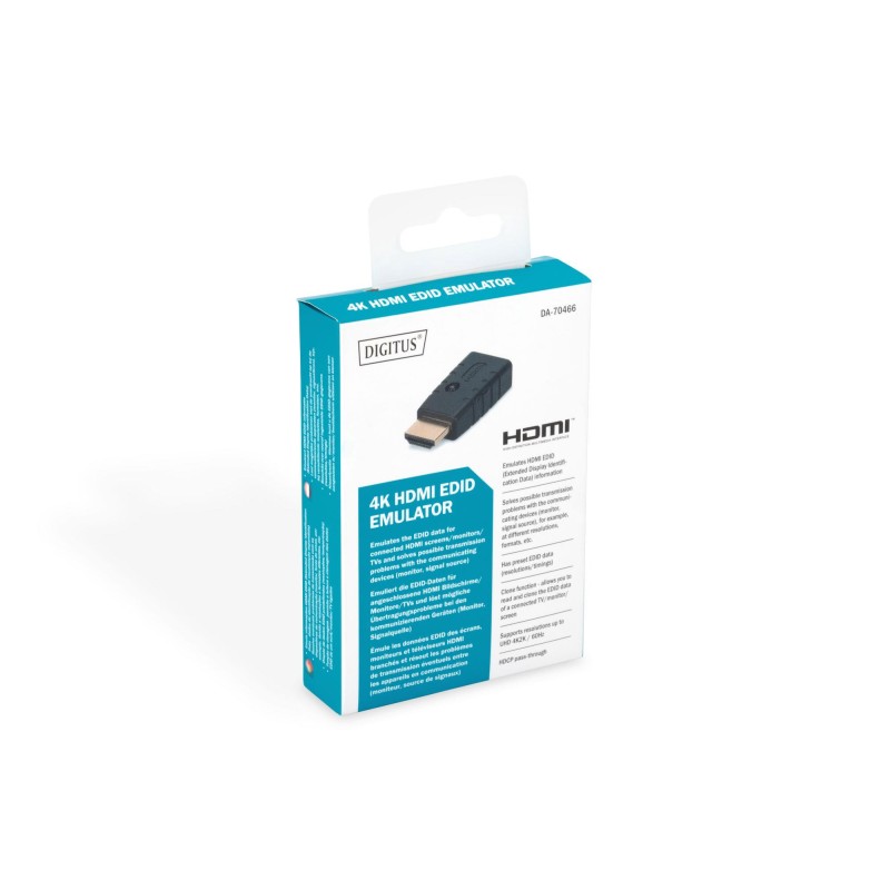 Adapter HDMI DIGITUS Emulator EDID dla sygnału HDMI 4K 60Hz … | PartsPC.pl