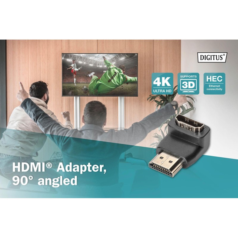 Adapter DIGITUS HDMI 2.0 HighSpeed z Ethernetem Typ HDMI A k… | PartsPC.pl